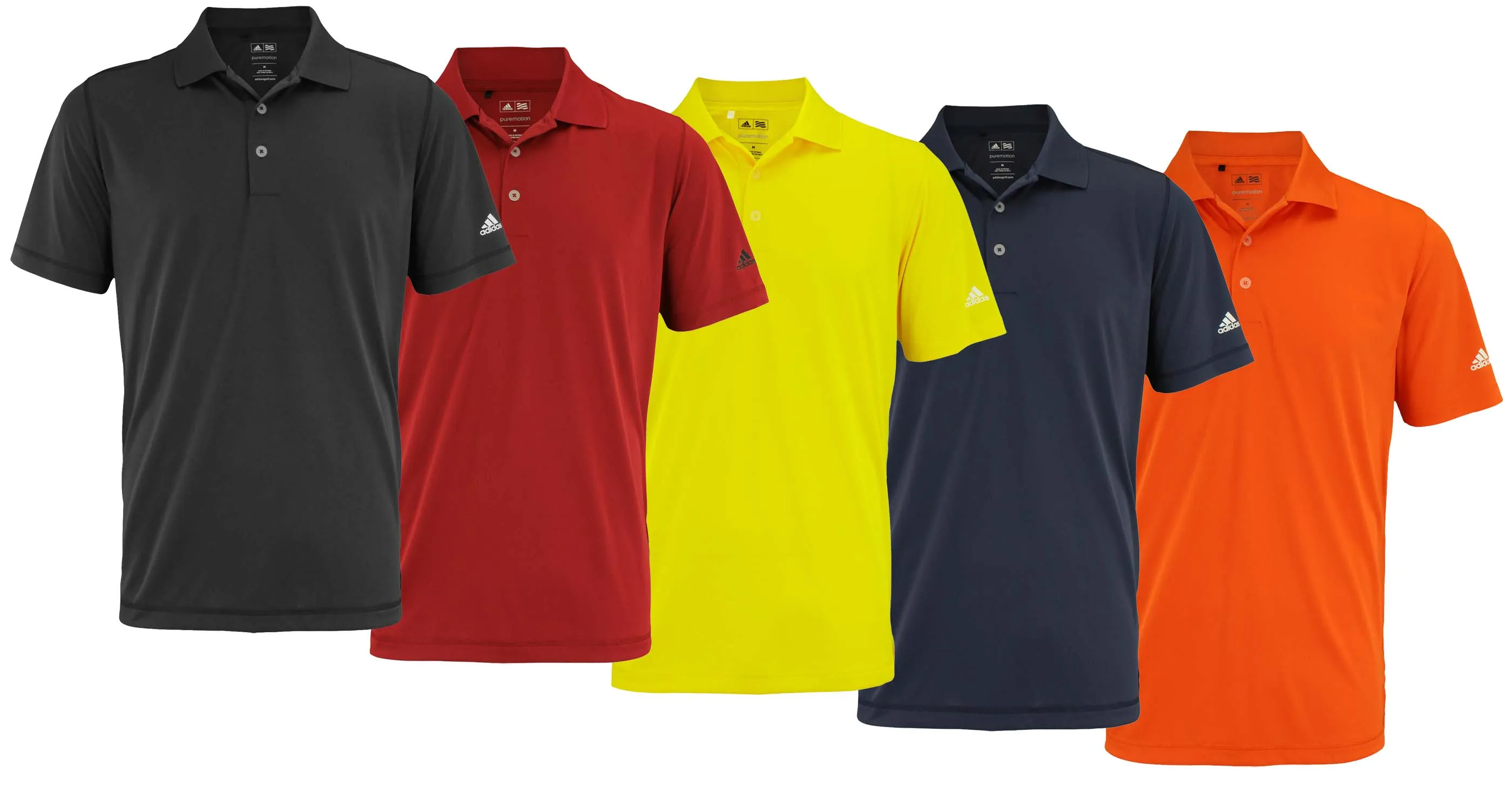 Adidas Golf Men's Puremotion Short-Sleeve Polo Shirt, Color Options