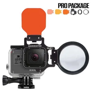 Backscatter Flip 6 Pro for GoPro with Macromate 15 