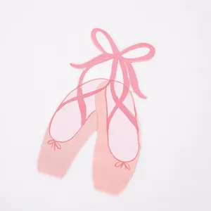 Ballerina Slippers Party Napkins x 16