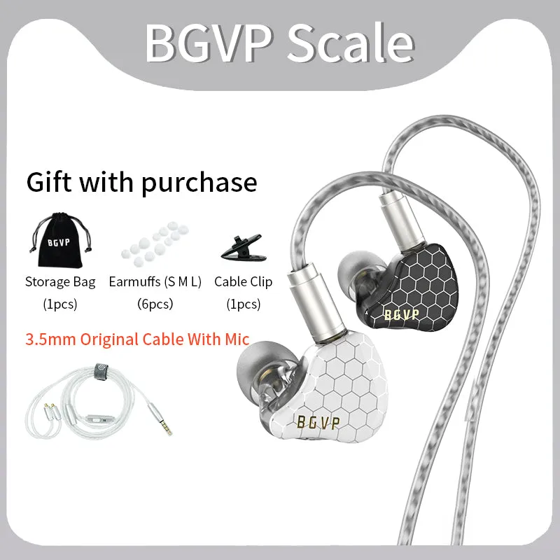 BGVP Scale Dual Dynamic Circle In-Ear Monitors