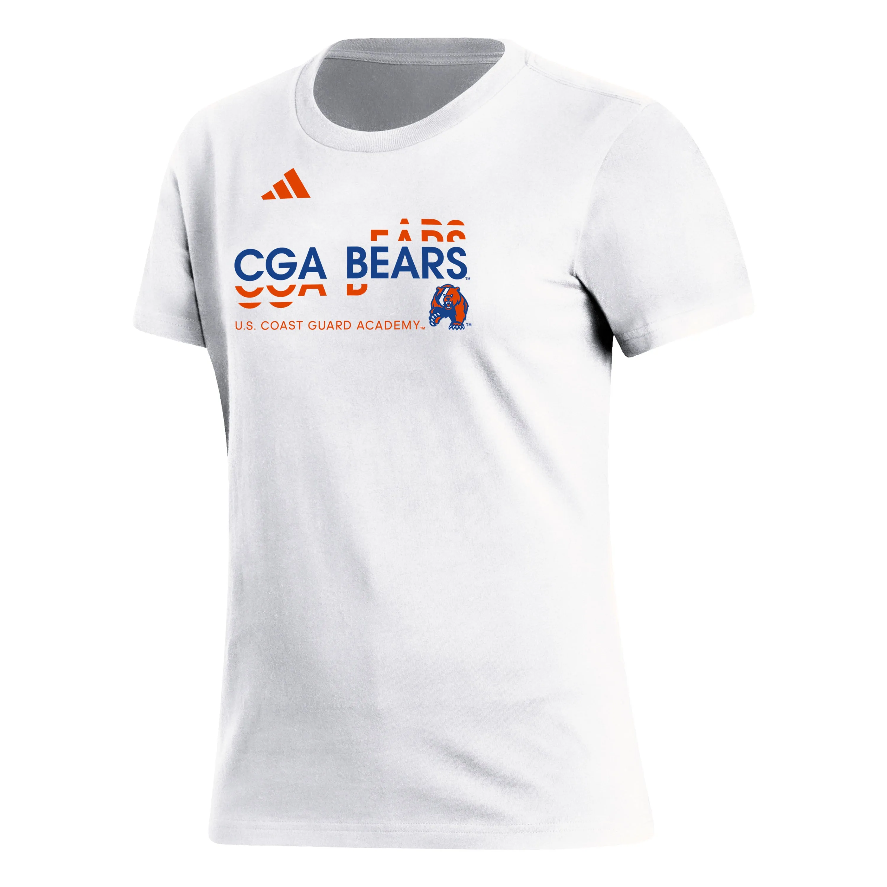 Coast Guard Academy Adidas Womens Fresh Short Sleeve T-Shirt