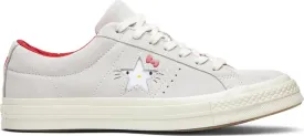 Converse Hello Kitty x One Star Suede Low Top White Sneakers