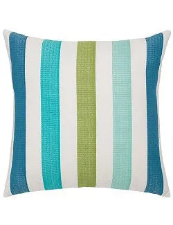 Mediterranean Stripe Sunbrella® Outdoor Pillows