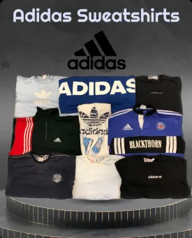 Premium Adidas Sweatshirts including Vintage pieces