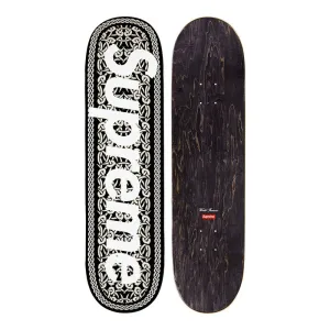 Supreme Celtic Knot Skateboard- Black