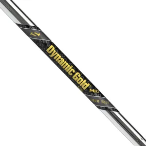 True Temper Dynamic Gold TOUR ISSUE MID 130 Iron Steel Shaft - Tapered Tip