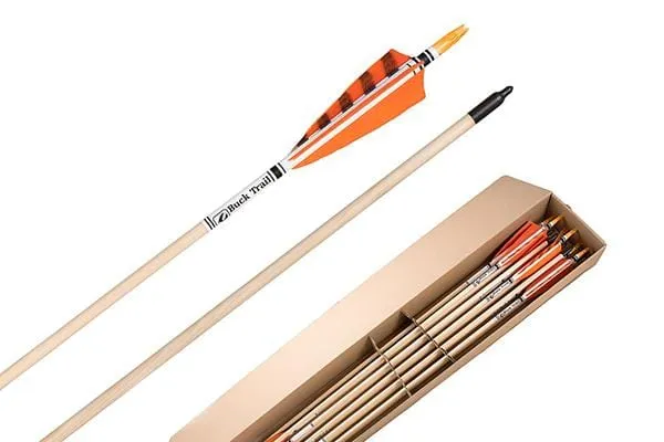 Wood target arrows Buck Trail Deluxe